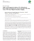 Cover page: Single- and Bicomponent Analyses of T2⁎ Relaxation in Knee Tendon and Ligament by Using 3D Ultrashort Echo Time Cones (UTE Cones) Magnetic Resonance Imaging