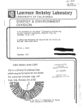 Cover page: A SIMPLIFIED PROCEDURE FOR CALCULATING THE EFFECTS OF DAYLIGHT FROM CLEAR SKIES