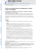 Cover page: Factors associated with high-cost hospitalizations in elderly ovarian cancer patients