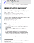 Cover page: Elevated Depressive Symptoms Are a Stronger Predictor of Executive Dysfunction in HIV-Infected Women Than in Men.