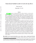 Cover page: Generalized bathtub model of network trip flows