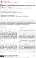 Cover page: Nonbacterial Thrombotic Endocarditis: Presentation, Pathophysiology, Diagnosis and Management.