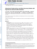 Cover page: Albuminuria Testing by Race and Ethnicity among Patients with Hypertension with and without Diabetes