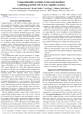 Cover page: Compositionality in minds, brains and machines: a unifying goal that cuts across cognitive sciences