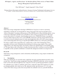 Cover page: Of impacts, agents, and functions: An interdisciplinary meta-review of smart home energy management systems research