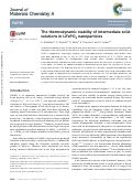 Cover page: The thermodynamic stability of intermediate solid solutions in LiFePO 4 nanoparticles
