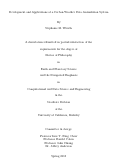 Cover page: Development and Applications of a Carbon-Weather Data Assimilation System