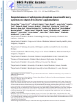 Cover page: Responsiveness of sphingosine phosphate lyase insufficiency syndrome to vitamin B6 cofactor supplementation.