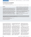 Cover page: The microbiome and asthma.