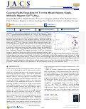 Cover page: Coercive Fields Exceeding 30 T in the Mixed-Valence Single-Molecule Magnet (CpiPr5)2Ho2I3.