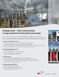 Cover page: Fault Current Limiter Data Sheet