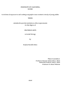 Cover page: Correlates of exposure to and seeking out graphic news content: A study of young adults