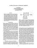 Cover page: Artificial Evolution of Syntactic Aptitude