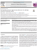 Cover page: Novel grading system of sigmoid sinus dehiscence for radiologic evaluation of pulsatile tinnitus