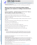 Cover page: What are oxytocin assays measuring? Epitope mapping, metabolites, and comparisons of wildtype &amp; knockout mouse urine.