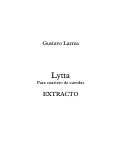 Cover page: Lytta