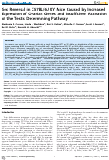 Cover page: Sex Reversal in C57BL/6J XY Mice Caused by Increased Expression of Ovarian Genes and Insufficient Activation of the Testis Determining Pathway