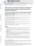 Cover page: GRP78 expression and prognostic significance in patients with pancreatic ductal adenocarcinoma treated with neoadjuvant therapy versus surgery first