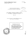 Cover page: THE ELECTRON RING PROGRAM AT LAWRENCE BERKELEY LABORATORY