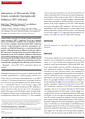 Cover page: Interaction of Fibronectin With Semen Amyloids Synergistically Enhances HIV Infection