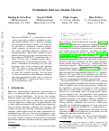 Cover page: Probabilistic Inference Modulo Theories