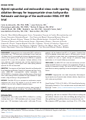 Cover page: Hybrid epicardial and endocardial sinus node–sparing ablation therapy for inappropriate sinus tachycardia: Rationale and design of the multicenter HEAL-IST IDE trial