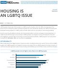 Cover page of Housing is an LGBTQ Issue