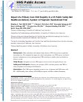 Cover page: Impact of a Primary Care CKD Registry in a US Public Safety-Net Health Care Delivery System: A Pragmatic Randomized Trial