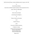 Cover page: The War Needed Women: Gender and Militarization in Angola, 1961-2002