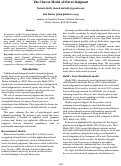 Cover page: The Charon Model of Moral Judgment