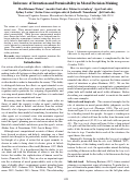 Cover page: Inference of Intention and Permissibility in Moral Decision Making