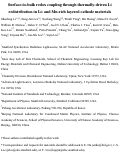 Cover page: Surface-to-Bulk Redox Coupling through Thermally Driven Li Redistribution in Li- and Mn-Rich Layered Cathode Materials