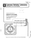 Cover page: MEASUREMENTS OF CROSS SECTIONS RELEVANT TO y -RAY LINE ASTRONOMY