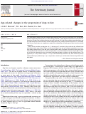 Cover page: Age-related changes in the propensity of dogs to bite