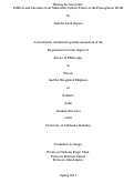 Cover page: Writing the Storyteller: Folklore and Literature from Nineteenth-Century France to the Francophone World