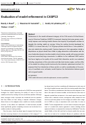 Cover page: Evaluation of model refinement in CASP13