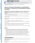 Cover page: Influence of Transporter Polymorphisms on Drug Disposition and Response: A Perspective From the International Transporter Consortium