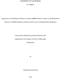 Cover page: Applications of Item Response Theory to Clinical ADHD Research: Analysis of the Hierarchical Structure of ADHD Symptoms and Increased Precision of Treatment Effect Estimation