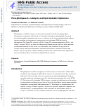 Cover page: Phospholipase A<sub>2</sub> catalysis and lipid mediator lipidomics.