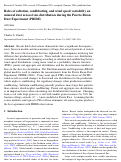 Cover page: Roles of saltation, sandblasting, and wind speed variability on mineral dust aerosol size distribution during the Puerto Rican Dust Experiment (PRIDE)