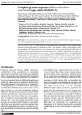 Cover page: Complete genome sequence of Mesorhizobium australicum type strain (WSM2073(T)).