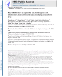 Cover page: Neural EGFL like 1 as a potential pro-chondrogenic, anti-inflammatory dual-functional disease-modifying osteoarthritis drug