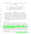 Cover page: Generalized Pseudolikelihood Methods for Inverse Covariance Estimation