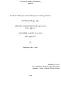 Cover page: Fast-Track for Timely Treatment of Depression in College Students