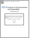 Cover page: Regulation of GHG emissions from transportation fuels: Emission quota versus emission intensity standard