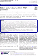 Cover page: Kidney and uro-trauma: WSES-AAST guidelines.