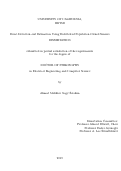 Cover page: Event Detection and Estimation Using Distributed Population Owned Sensors