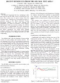 Cover page: Recent RF Results from the MuCool Test Area