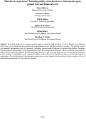 Cover page: Which test to perform? Modeling utility of medical tests: information gain,patient risk and financial costs