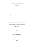 Cover page: The Neural and Behavioral Basis of Empathy for Positive and Negative Emotions